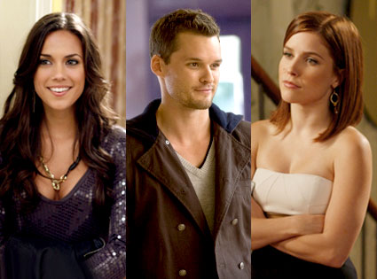 One Tree Hill, Jana Kramer, Austin Nichols, Sophia Bush One Tree Hill, Jana Kramer, Austin Nichols, Sophia Bush